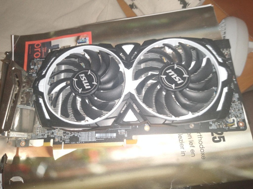 MSI AMD Radeon RX 580 8GB Grafische Kaart (GPU), Computers en Software, Videokaarten, PCI-Express 3, Gebruikt, AMD, HDMI