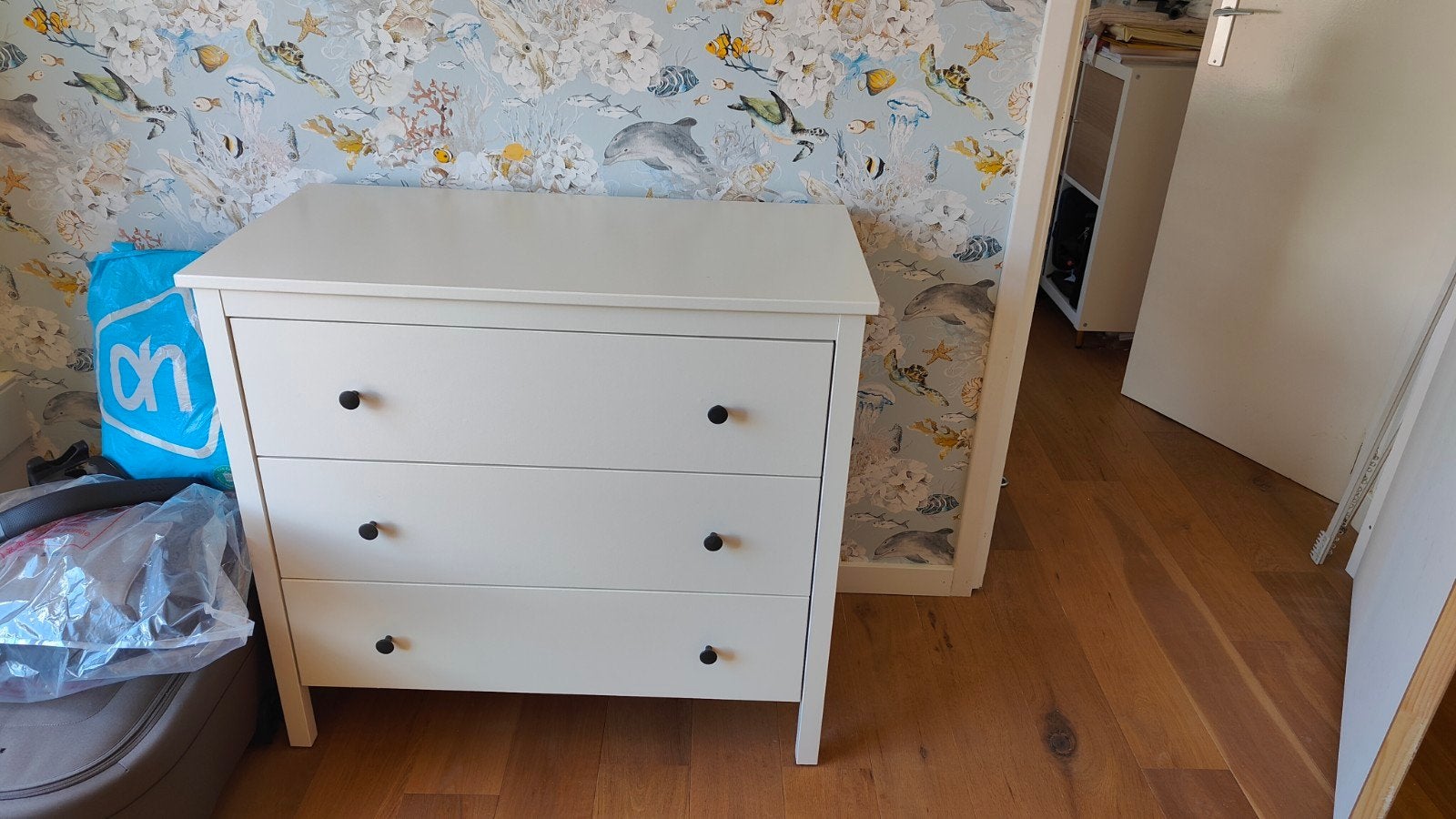 Ikea Koppang ladekast met 3 lades, uitstekende conditie, Huis en Inrichting, Ophalen, 50 tot 100 cm, Zo goed als nieuw, 3 of 4 laden