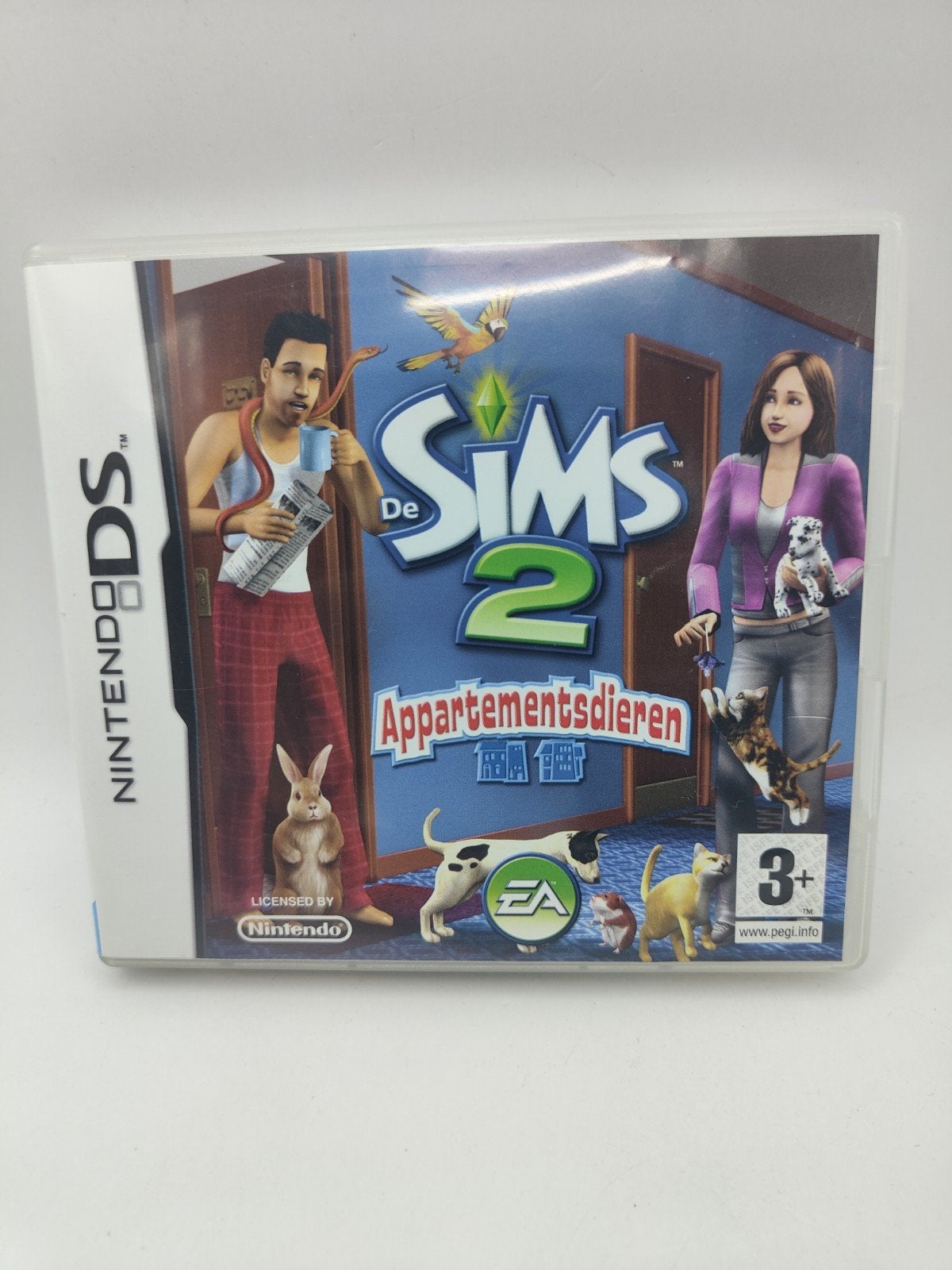 De Sims 2 Appartementsdieren Nintendo DS, Gebruikt, Electronic Arts, 1 speler, EA Swiss Sàrl, Place du Molard 8, 1204 Genève, Zwitserland