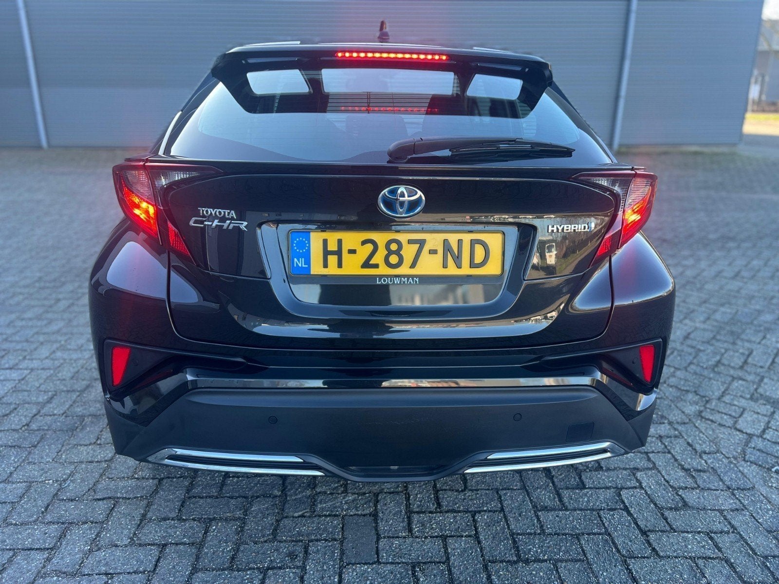 Toyota C-HR 2.0 Hybrid Dynamic 184pk CVT 2020 Zwart, Auto's, Toyota, Particulier, C-HR, ABS, Achteruitrijcamera, Adaptieve lichten