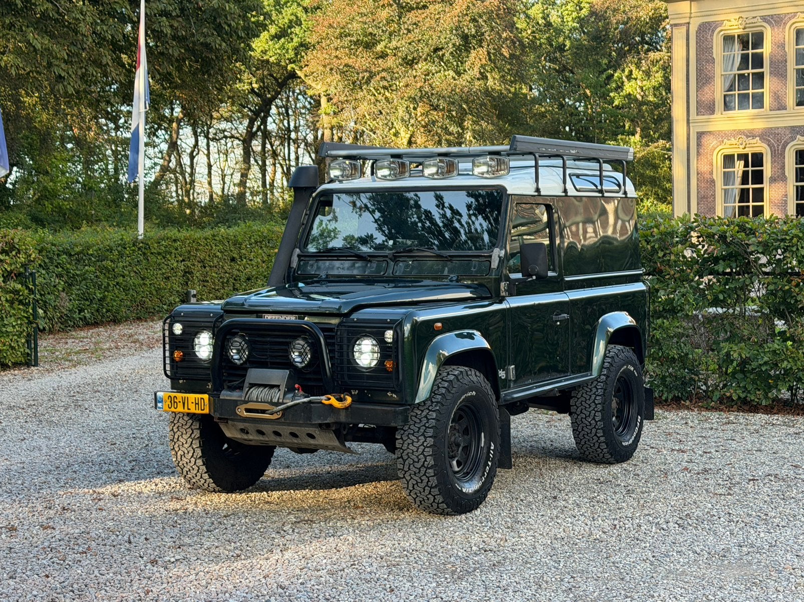 Land Rover Defender 90 TD5 | Grijskenteken | NL | 2 Eign, 1611 kg, Overige carrosserieën, 2495 cc, 122 pk