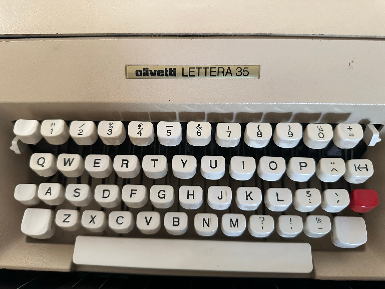 Olivetta LETTERA 35, Diversen, Typemachines, Ophalen, Gebruikt