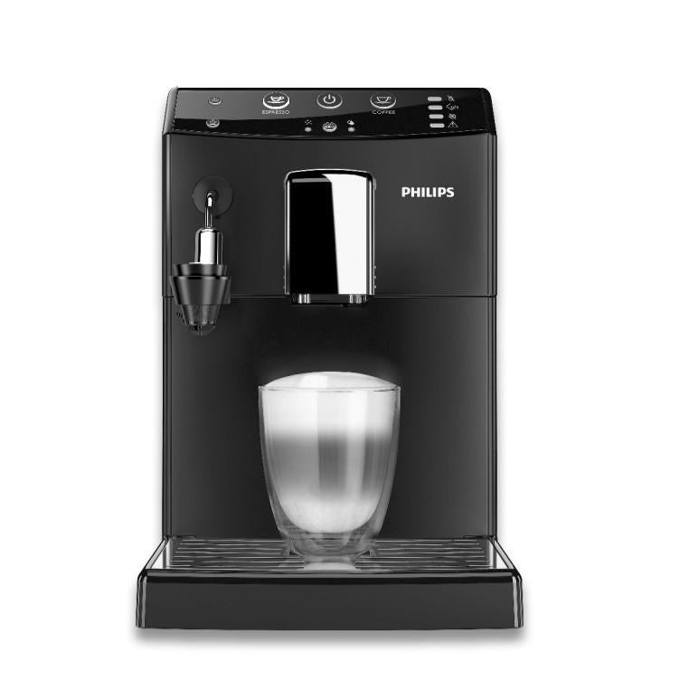 Zwarte Philips espressomachine, Witgoed en Apparatuur, Koffiezetapparaten, Espresso apparaat, Stoompijpje, Ophalen of Verzenden
