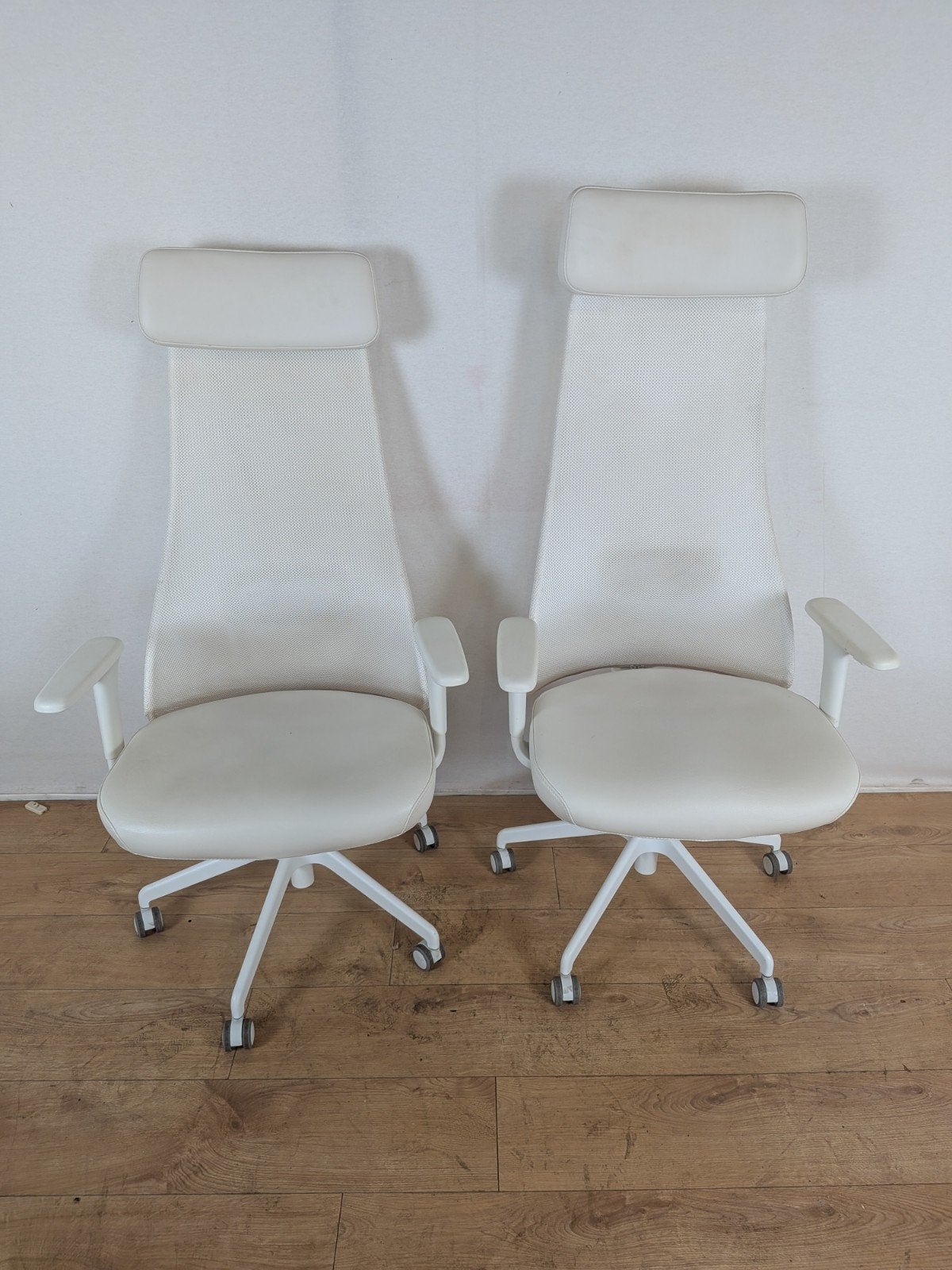 IKEA 2x ikea JÄRVFJÄLLET Ergonomische Bureaustoelen – Wit, Huis en Inrichting, Contact.nl@ikea.com, Kunststof, IKEA Nederland B.V., Olof Palmestraat 10, 2616 LR Delft