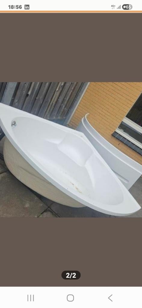 Plieger zitbad, Huis en Inrichting, Ophalen, Zo goed als nieuw