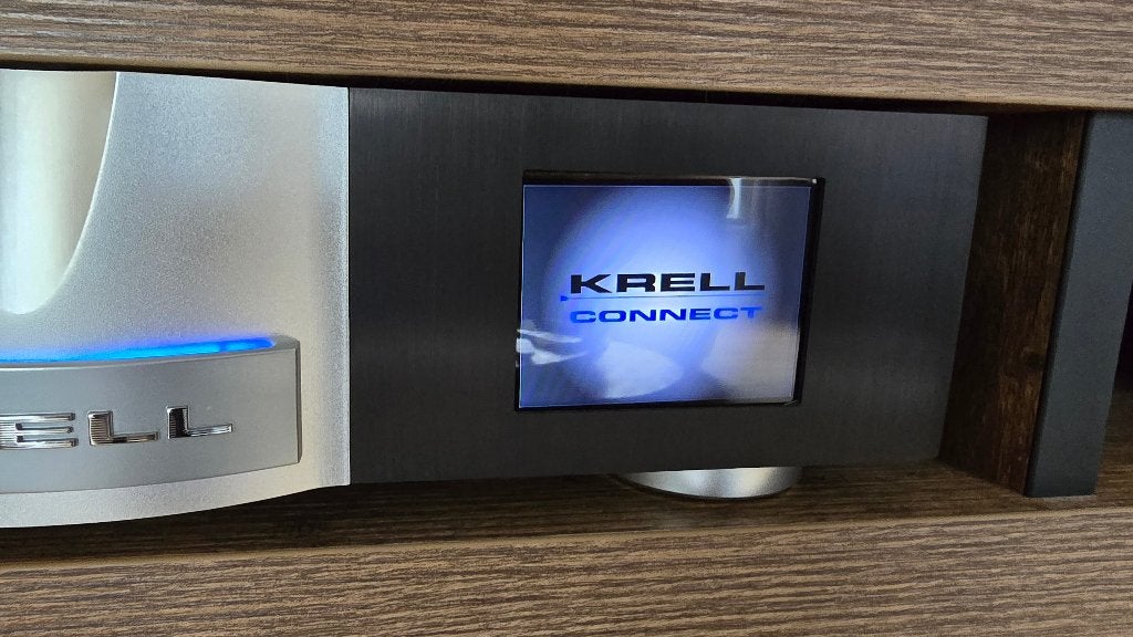 Krell Connect high-end media player (inclusief DAC)., Ophalen of Verzenden, Gebruikt, USB 2, Zonder harde schijf