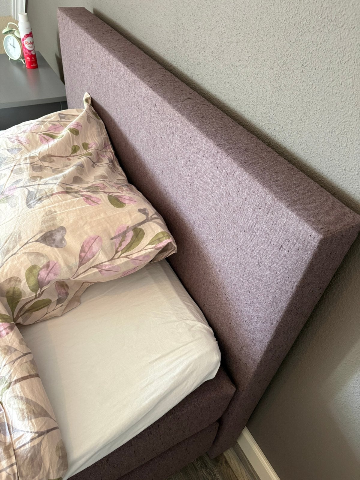 Boxspring 120x200 MioDomio, Huis en Inrichting, Slaapkamer | Boxsprings, Ophalen, Meerkleurig, Zo goed als nieuw, Twijfelaar