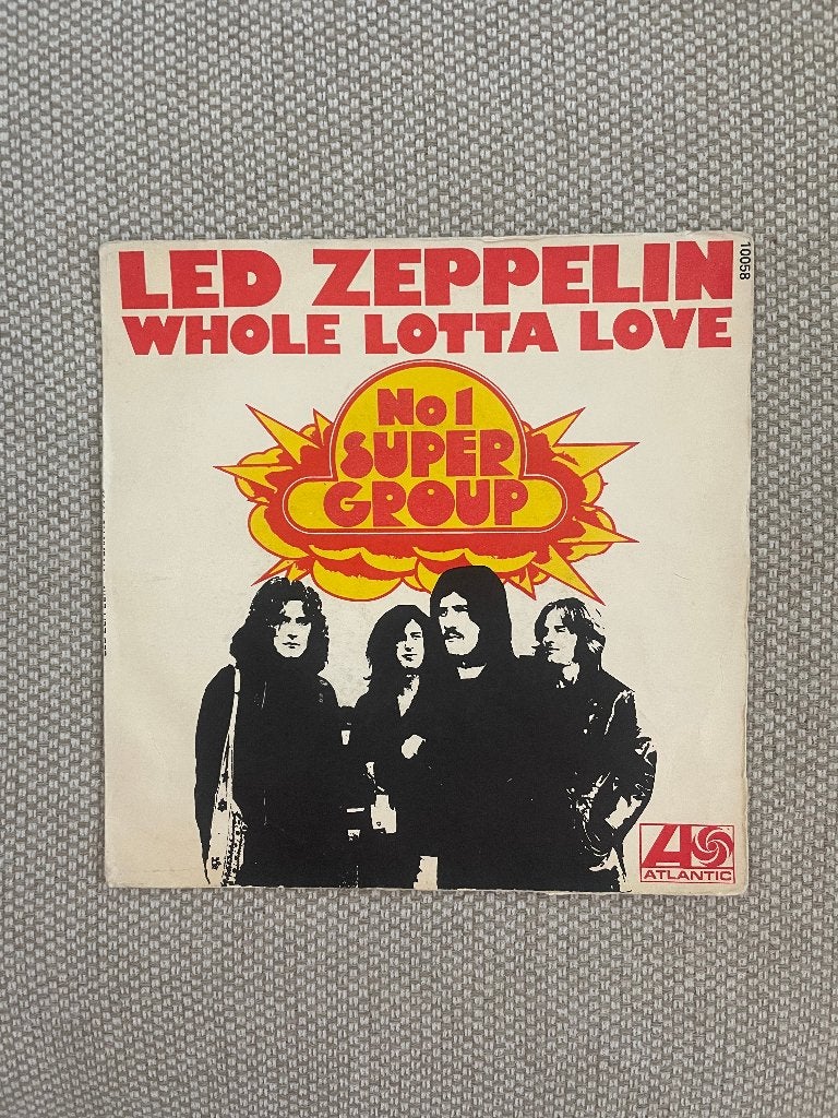 Led Zeppelin - Whole lotta Love (7 inch), Originele persing, 7 inch, Ophalen of Verzenden, Zo goed als nieuw