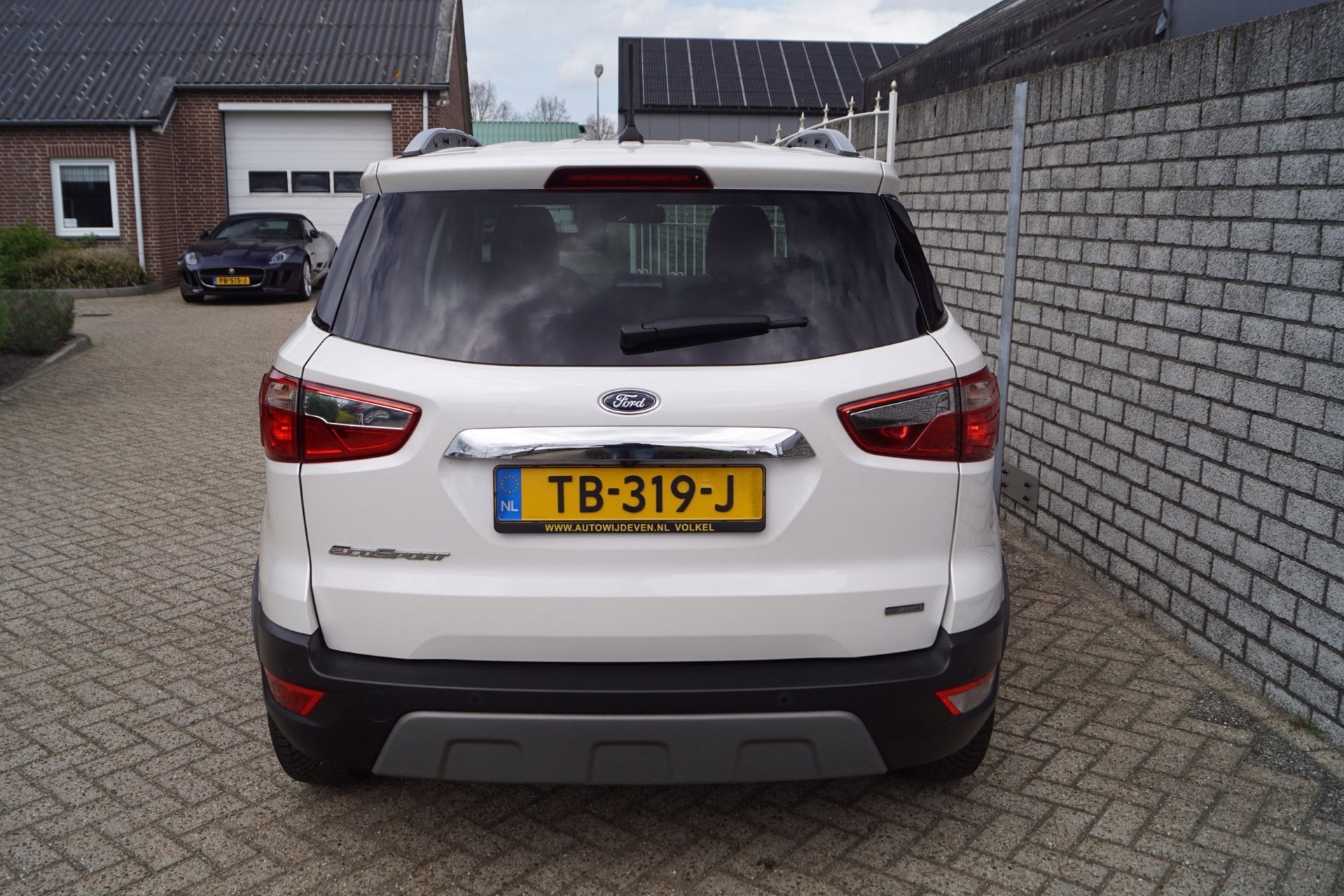 Ford EcoSport 1.0 EcoBoost Titanium Autom Navi Camera Half L, Auto's, Dealer onderhouden, 125 pk, Gebruikt, Ecosport