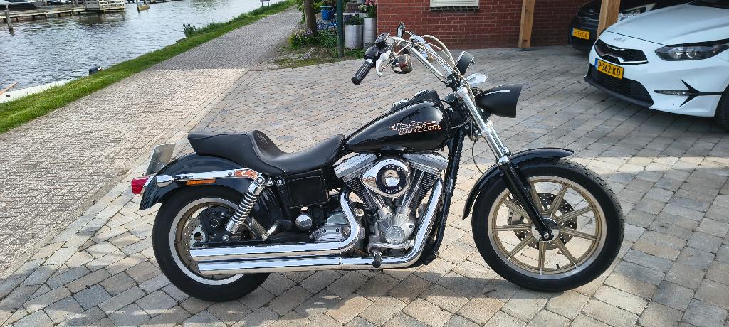 Harley Davidson Dyna Super Glide, 2 cilinders, 1340 cc, Gebruikt, Particulier