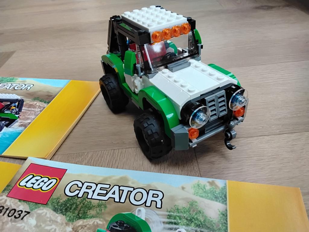 Lego creator set 31037 avontuurlijke voertuigen  3 in 1, Ophalen of Verzenden