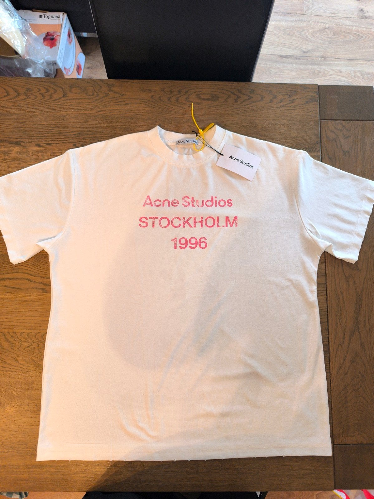 Nieuw Acne Studios T-shirt - Maat XL, Acne Studios, Wit, Ophalen of Verzenden, Maat 56/58 (XL)