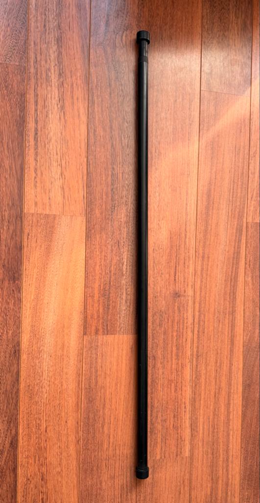 9x IKEA HUGAD Gordijnroede Zwart (2-3.5m) - Gebruikt, Ophalen, Gebruikt, Zwart, 200 cm of meer
