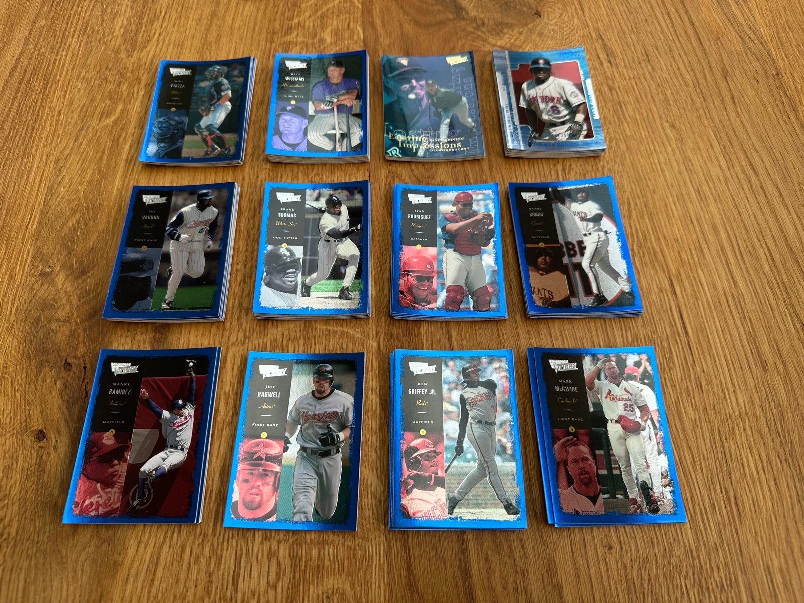 2000 Upper Deck Victory set, +/- 80 kaarten mt/nr mt, Ophalen of Verzenden, Zo goed als nieuw, Overige sporten, Spelerskaart