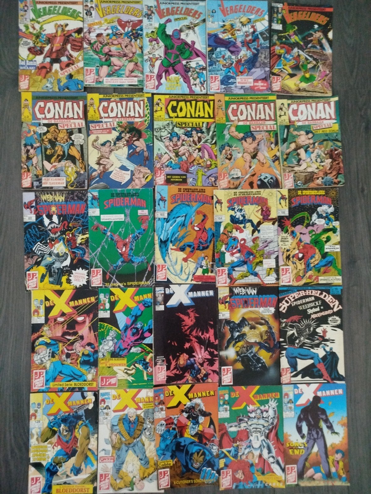 JUNIOR PRESS STRIP COMICS COLLECTIE, Gelezen, Europa, Ophalen of Verzenden, Meerdere comics