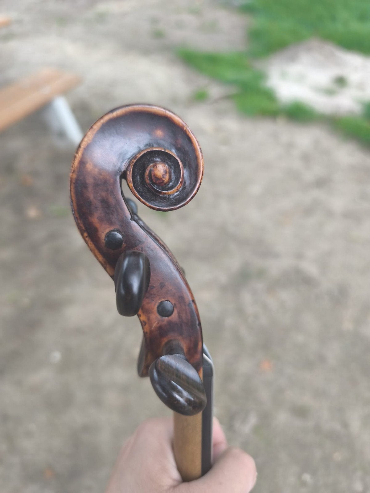 Old Viool - Klassiek Snaarinstrument, Gebruikt, Viool, Ophalen of Verzenden, 4/4-viool