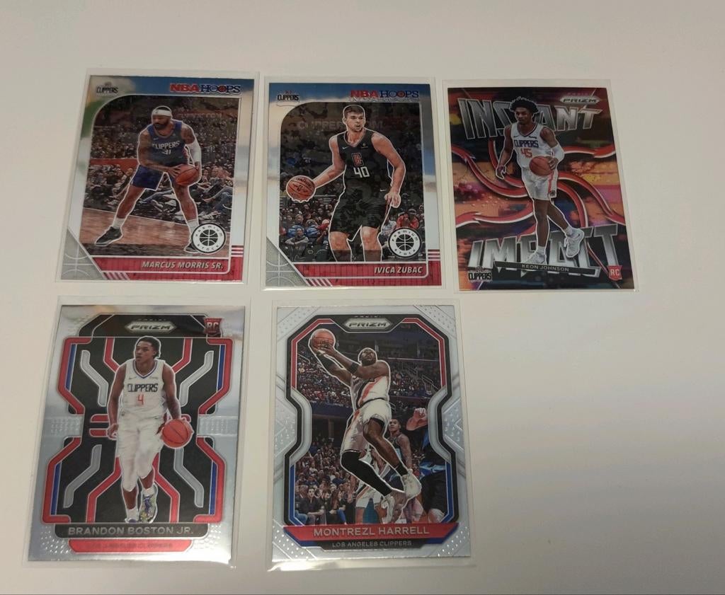 NBA basketbal kaarten - LA clippers, Hobby en Vrije tijd, Verzamelkaartspellen | Overige, Ophalen of Verzenden