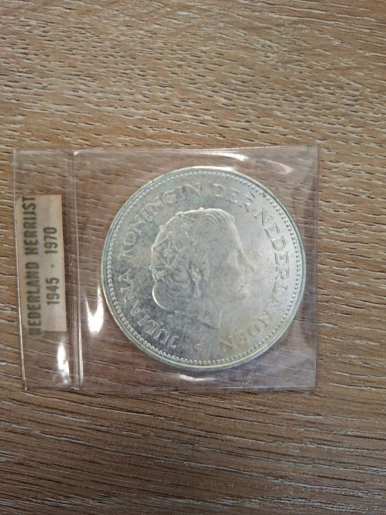 Nederland Herrijst zilveren 10 gulden, Postzegels en Munten, Ophalen of Verzenden, Koningin Juliana, 10 gulden