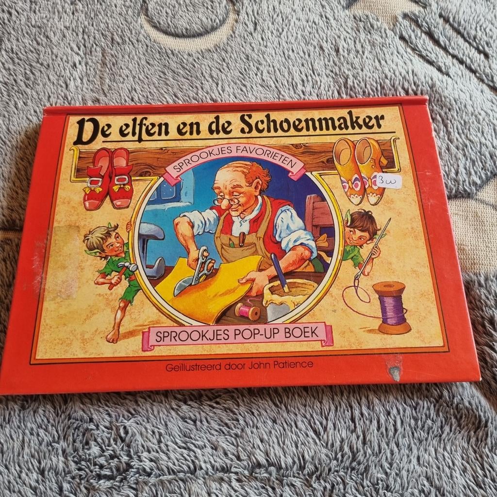 De Elfen en de Schoenmaker - Sprookjes Pop-up Boek, Boeken, Ophalen of Verzenden, Gelezen, John Patience