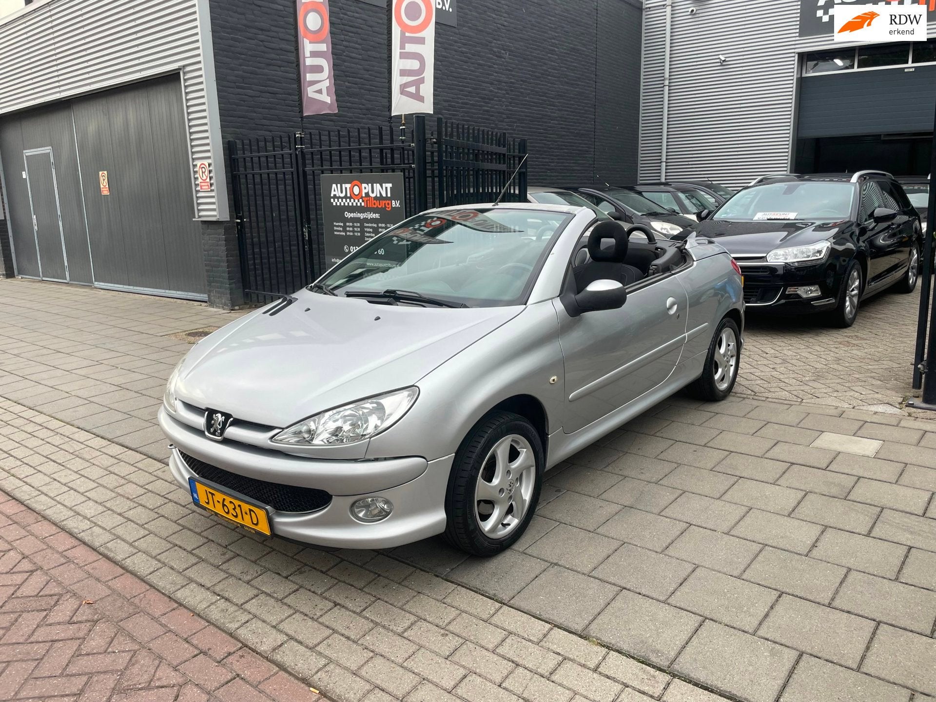 Peugeot 206 CC 1.6-16V Sport NAP APK, Auto's, Voorwielaandrijving, Gebruikt, 4 cilinders, Cabriolet