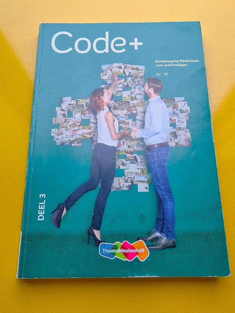 CODE+ Deel 3 A2 - B1, Boeken, Studieboeken en Cursussen, Ophalen of Verzenden, Alpha, Overige niveaus, Nieuw