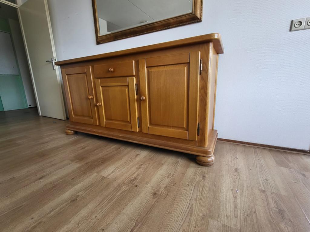 Massief eiken dressoir gratis op te halen, Ophalen, 25 tot 50 cm