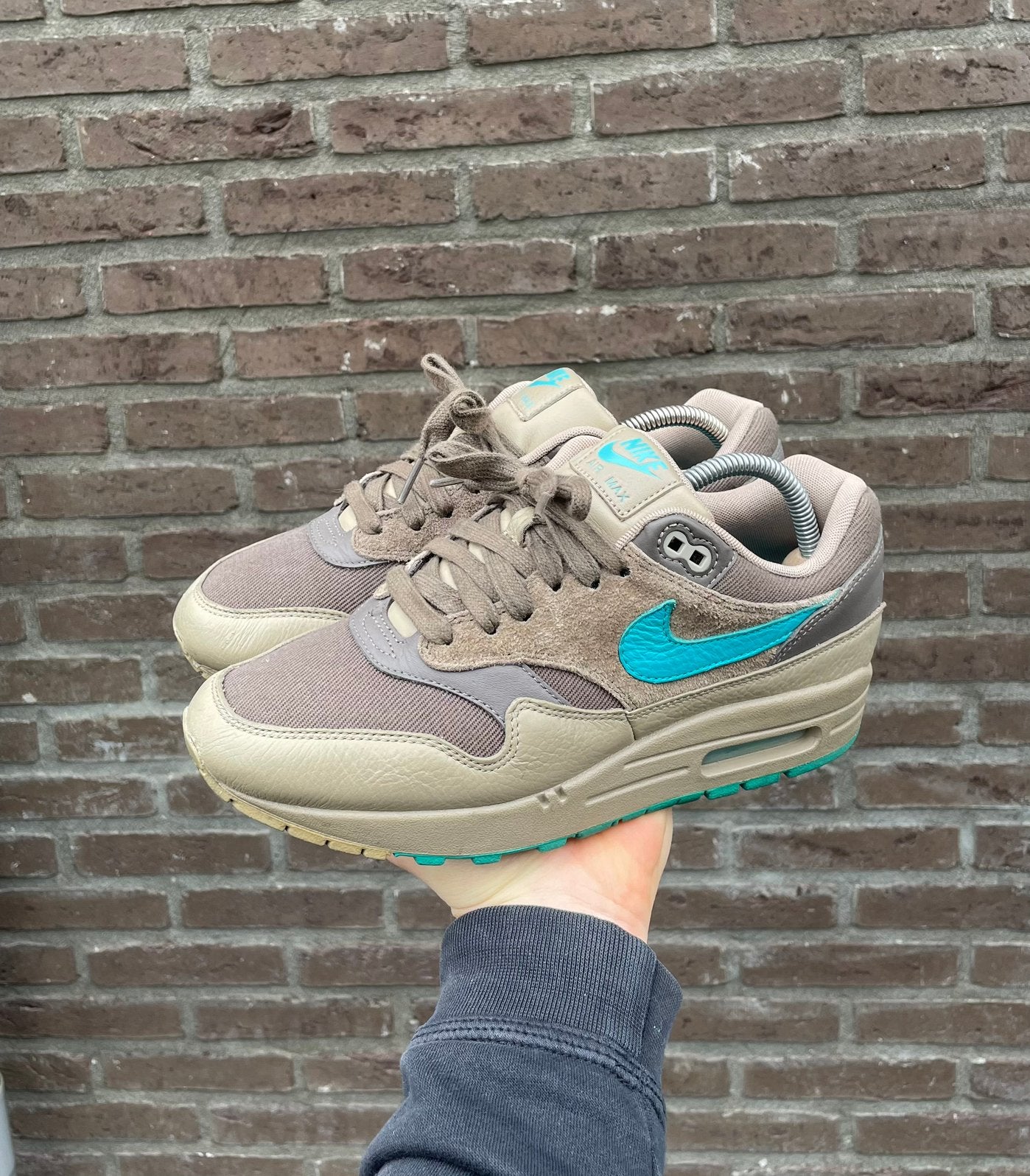 Nike Air Max 1 Premium Ridgerock, Kleding | Heren, Schoenen, Zo goed als nieuw, Overige kleuren, Ophalen of Verzenden