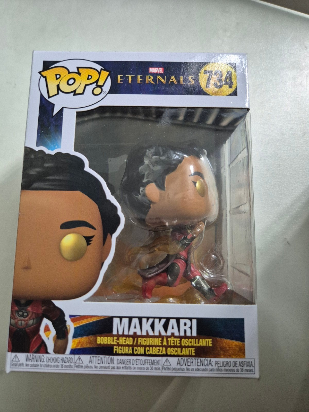 Funko Pop! Eternals Makkari 734, Ophalen of Verzenden, Nieuw