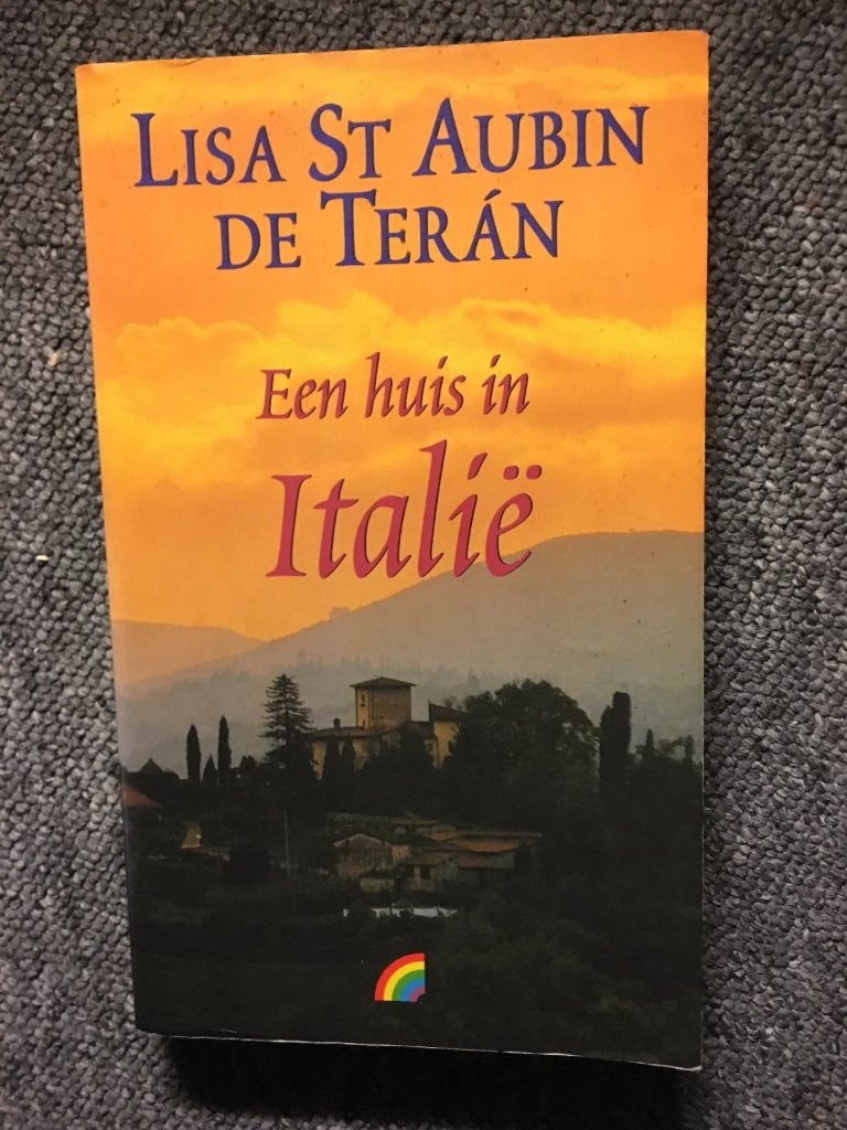 Een huis in Italie; door Lisa St Aubin de Teran #Italie, Ophalen of Verzenden, Gelezen, Lisa St Aubin de Teran, Europa