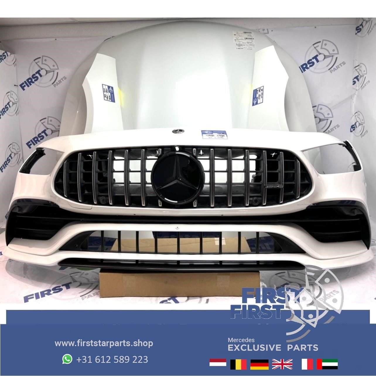 X290 W290 GT43 GT53 AMG VOORKOP COMPLEET Mercedes 2018-2022, Auto-onderdelen, Gebruikt, -, Voor, Ophalen of Verzenden