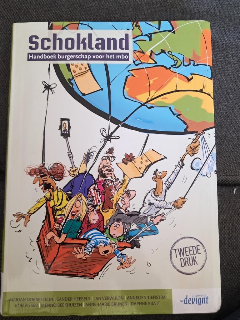 Schokland: Handboek burgerschap voor het mbo, Ophalen of Verzenden, Gamma, Zo goed als nieuw, MBO