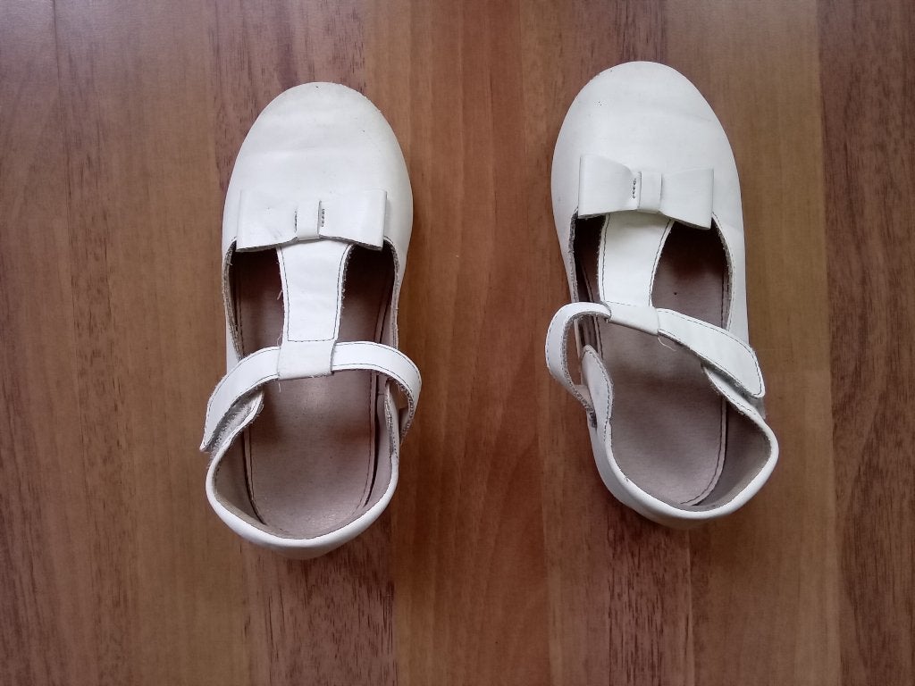 Witte Schoentjes, Ophalen, Gebruikt, Meisje, Schoenen