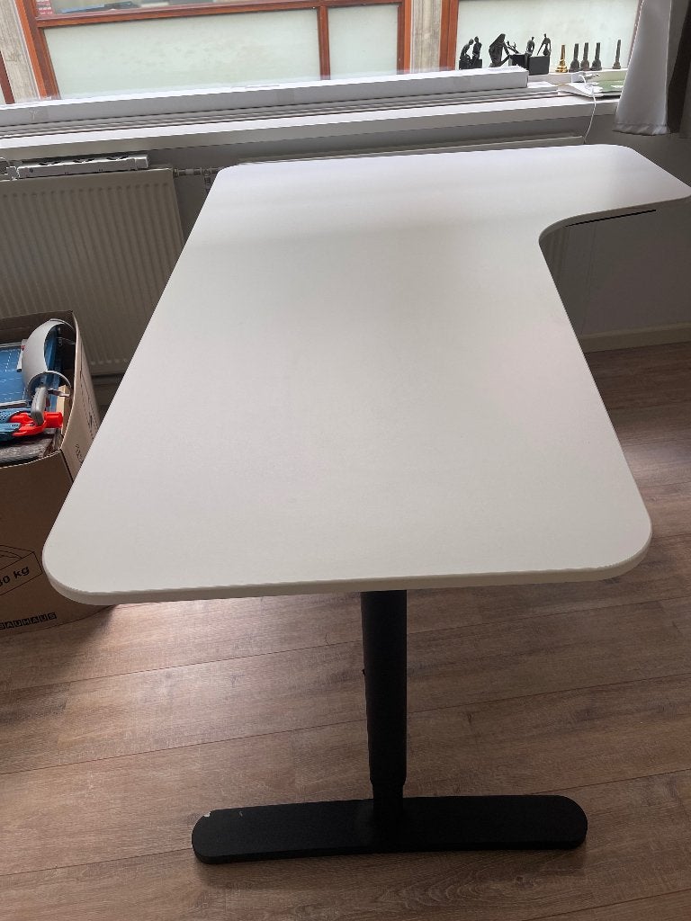 bureau, Ophalen, 160 cm, Hoekbureau, Zo goed als nieuw