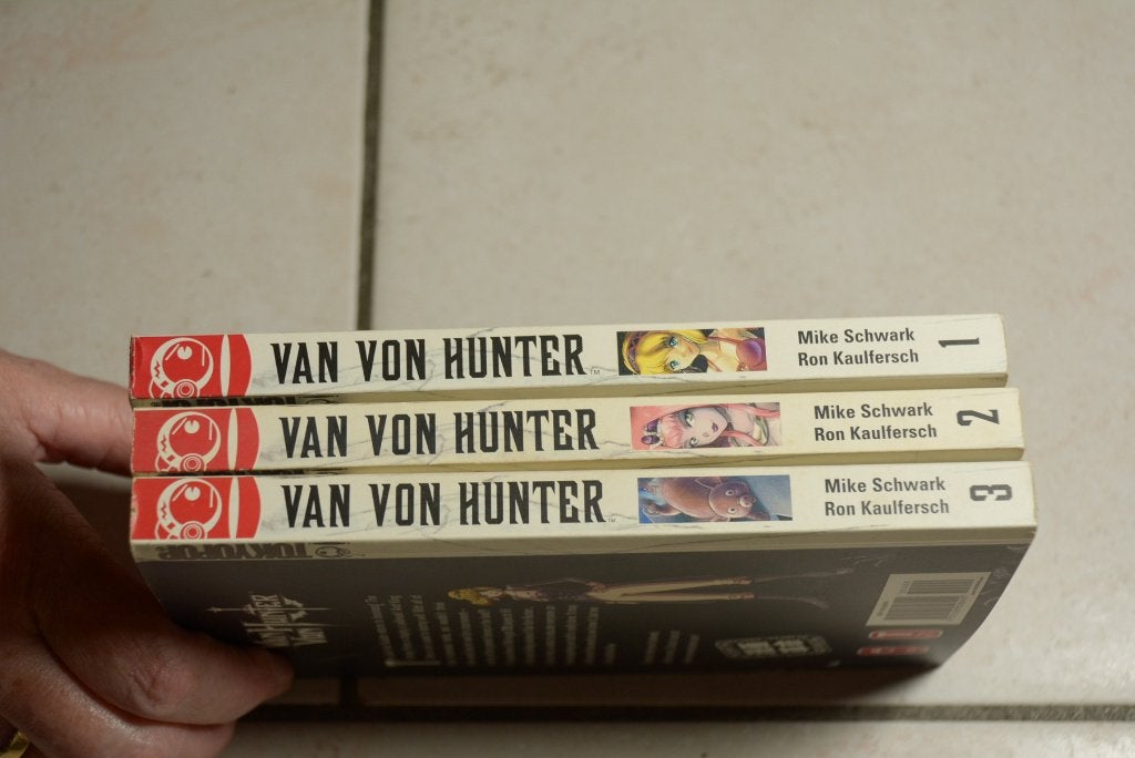 Van Von Hunter Mike Schwark & Ron Kaulfersch deel 1, 2 en 3, Meerdere stripboeken, Ophalen of Verzenden, Gelezen