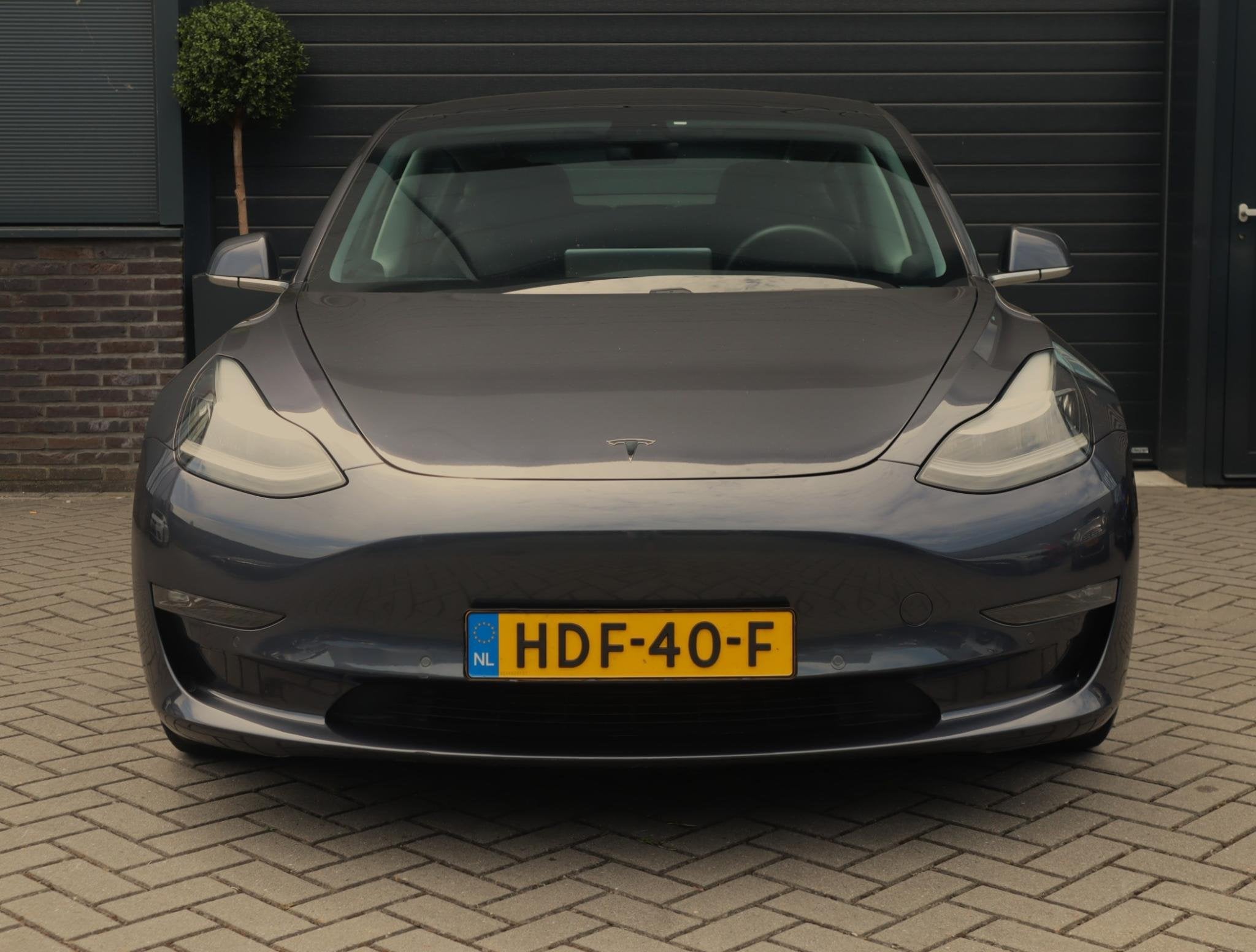 Tesla Model 3 Long Range AWD 75 kWh | Refurbished accu 09-26, Auto's, Automaat, Stof, Zwart, Electronic Stability Program (ESP)