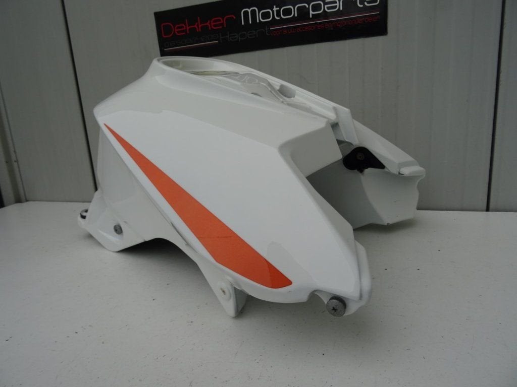 Benzine Tank / Fuel Tank KTM Super Duke 1290R 2014-2016 Wit, Gebruikt, -, -, Ophalen of Verzenden