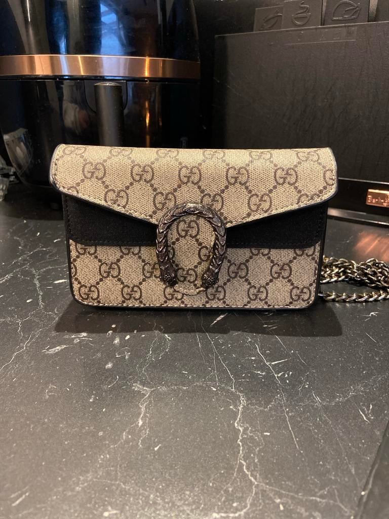 Gucci Dionysus schoudertasje (nep), Ophalen of Verzenden, Gebruikt, Beige, Schoudertasje