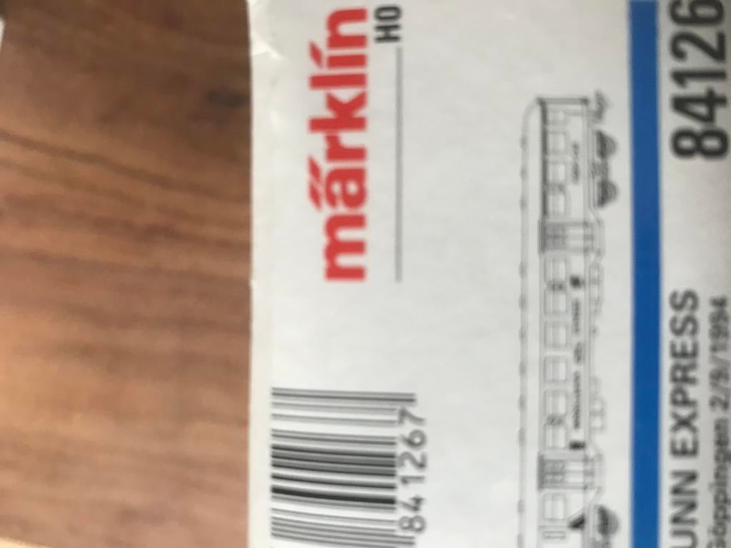 Marklin dieselloc delta en wagon, Wisselstroom, Ophalen of Verzenden, Märklin, Nieuw
