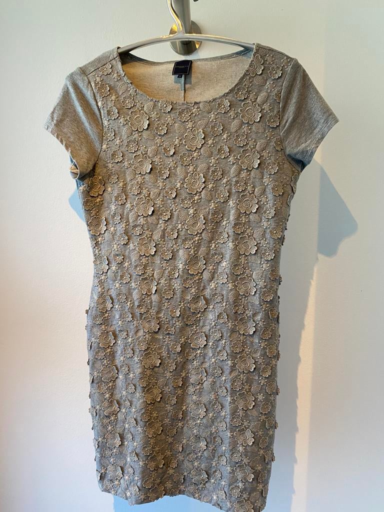 Jurk josephine en co amsterdam maat L, Kleding | Dames, Maat 42/44 (L), Ophalen of Verzenden, Grijs, Gedragen