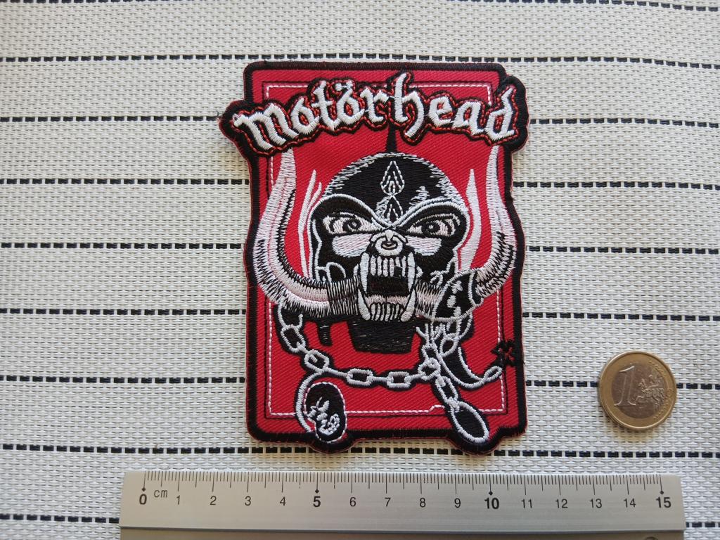 Motorhead mooie rode snaggletooth shaped patch 33, Verzenden, Nieuw, Kleding