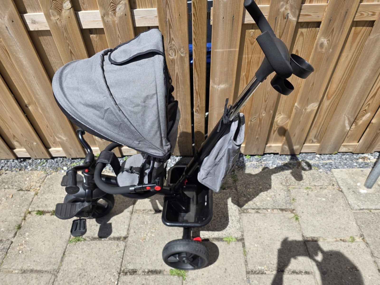 Lionelo driewieler 4-in-1 met duwstang en zonnekap, Fietsen en Brommers, Terugtraprem, Verstelbare zitting, Ophalen of Verzenden