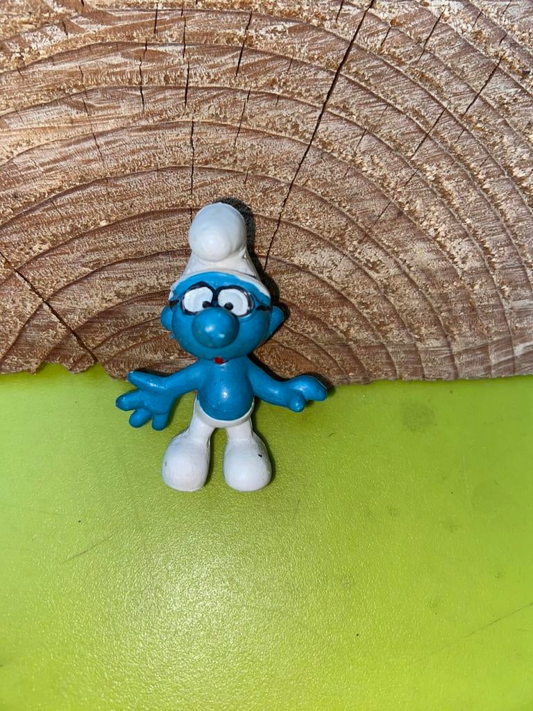 Smurfen bril smurf zwart, Verzamelen, Ophalen of Verzenden, Gebruikt, Verschillende Smurfen