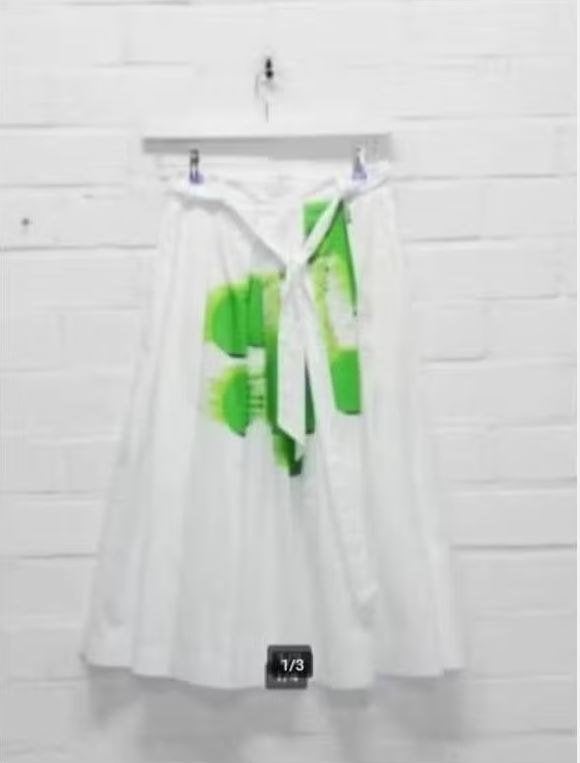 Just in Case - Prachtige rok maat 34 - Nieuw €297, Wit, Nieuw, Ophalen of Verzenden, Maat 34 (XS) of kleiner