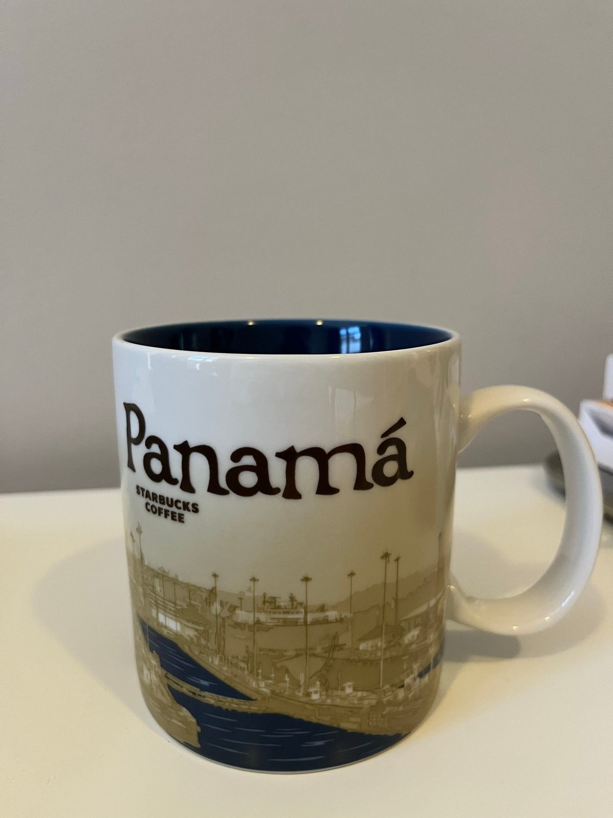 Starbucks City Mug Panama - Collectors Item, Ophalen, Zo goed als nieuw, Meerkleurig, Steen/keramiek
