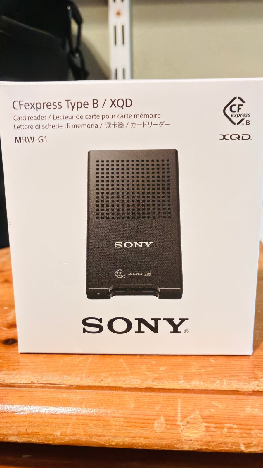 Sony MRW-G1 CFexpress Type B / XQD Kaartlezer, Audio, Tv en Foto, Ophalen of Verzenden, Zo goed als nieuw, CFexpress Type B, Fotocamera