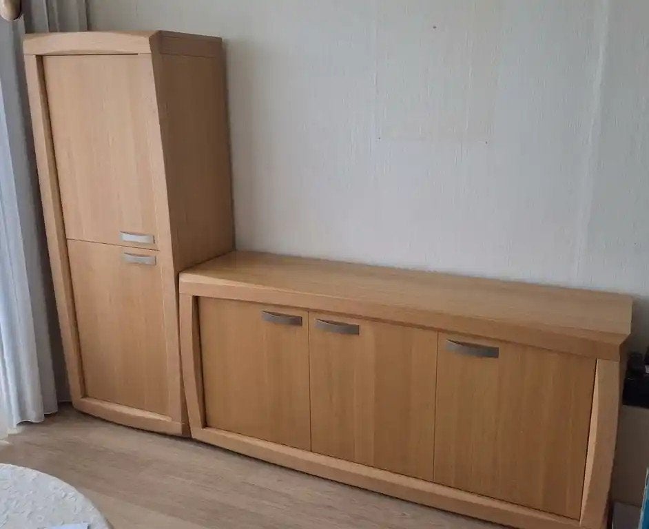 Dressoir en kamerkast, Huis en Inrichting, Ophalen, 150 tot 200 cm, Met lade(s), Zo goed als nieuw