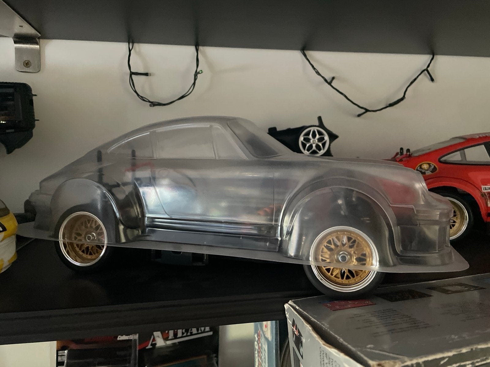 Tamiya Porsche 934 RSR RC Auto - Nieuwstaat, Elektro, Ophalen of Verzenden, Zo goed als nieuw, Schaal 1:10