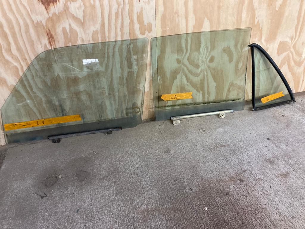 W116 SE zijruitenset kompleet, Ophalen, Gebruikt