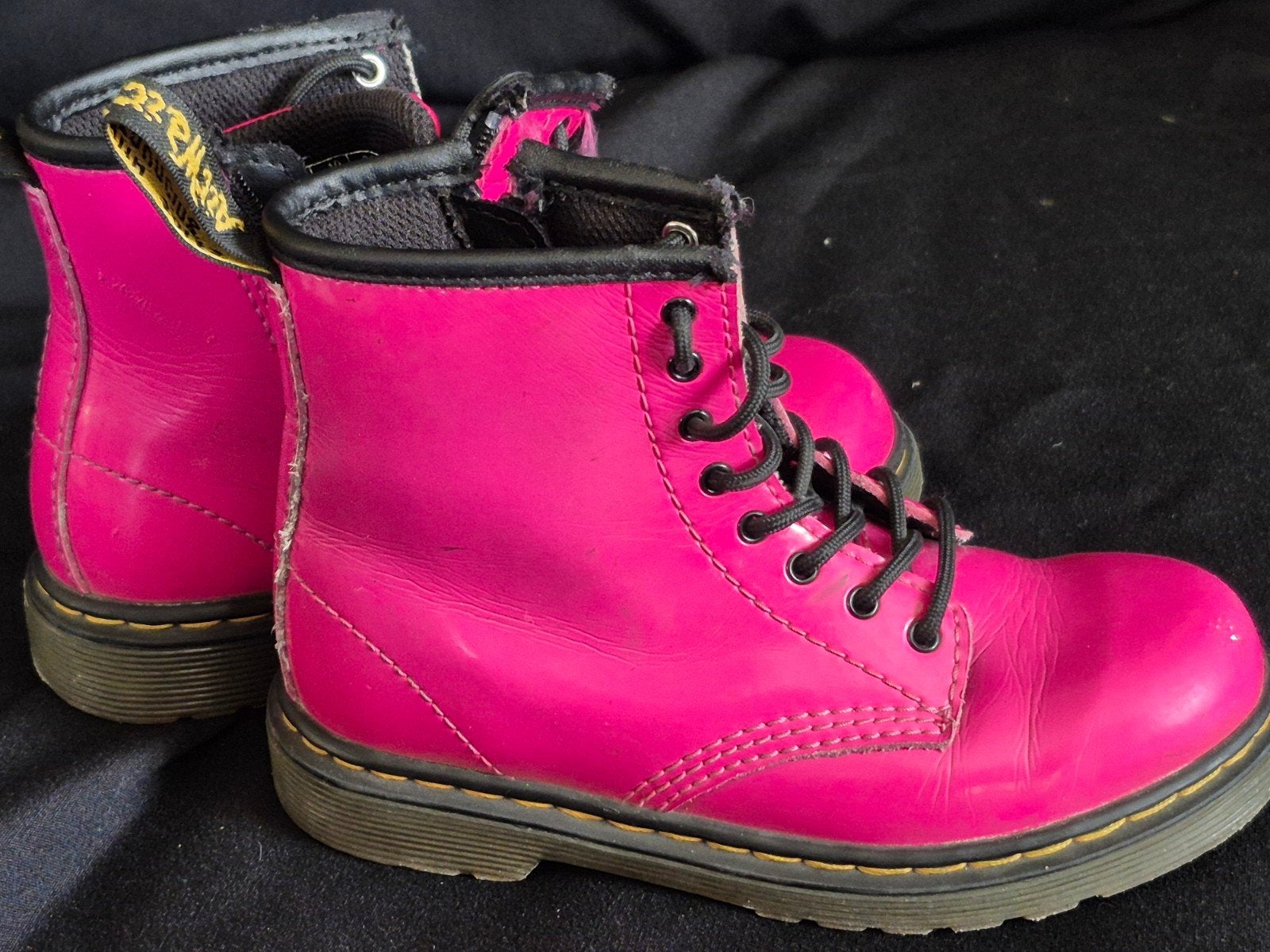 Dr martens brooklee roze lakleer pink met 27, Dr. Martens, Meisje, Schoenen, Ophalen of Verzenden