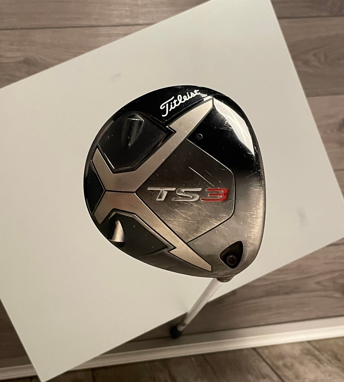 Titleist TS3 Driver | EvenFlow 65g Stiff | Incl. headcover, Ophalen of Verzenden, Gebruikt, Club, Overige merken